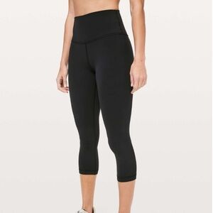lululemon athletica Black Align Crop Pants-21"